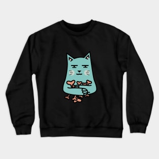 Funny Dog Cartoon Crewneck Sweatshirt